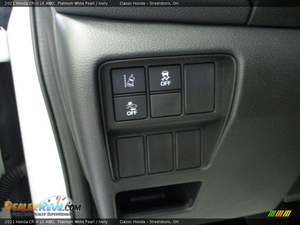 2021 Honda CR-V LX AWD Platinum White Pearl / Ivory Photo #28