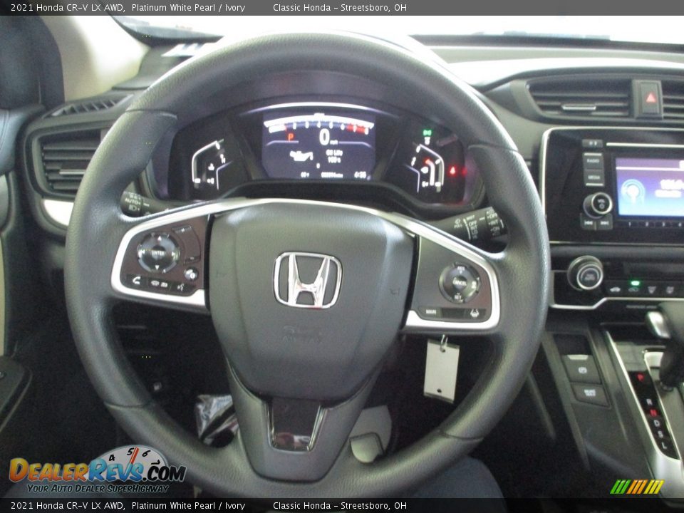 2021 Honda CR-V LX AWD Platinum White Pearl / Ivory Photo #29