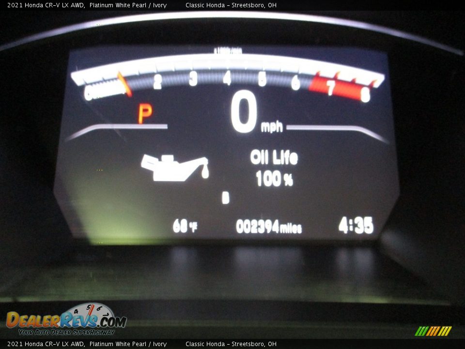 2021 Honda CR-V LX AWD Platinum White Pearl / Ivory Photo #32