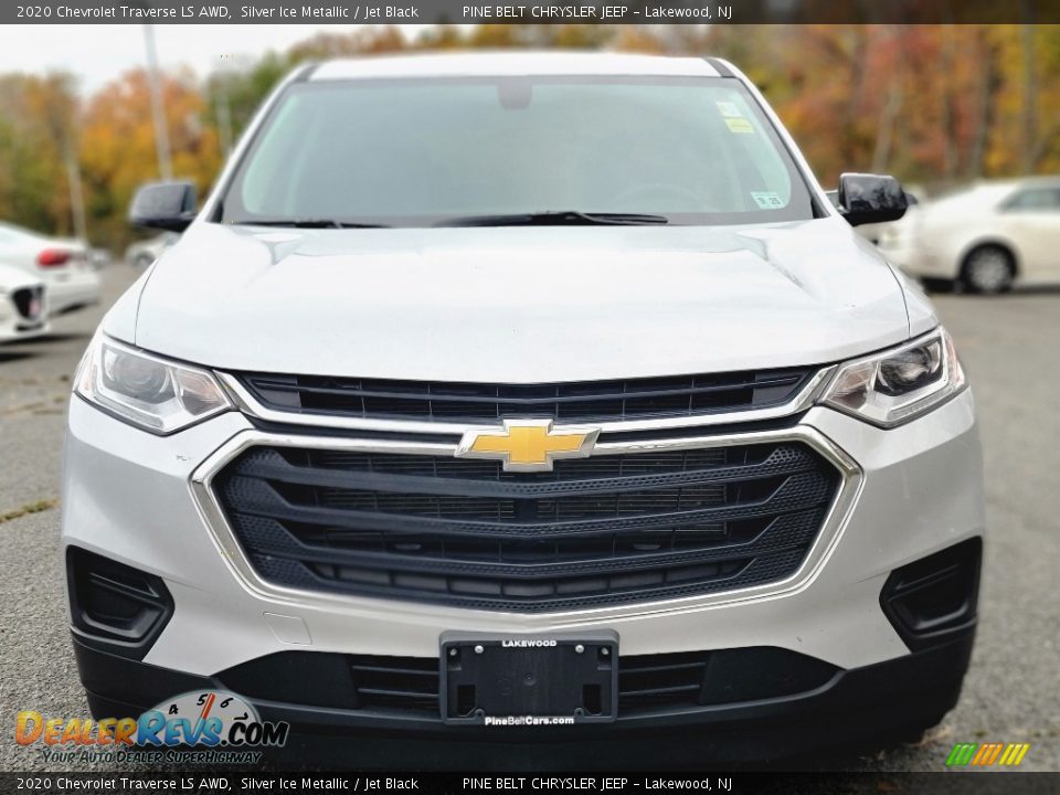 2020 Chevrolet Traverse LS AWD Silver Ice Metallic / Jet Black Photo #2