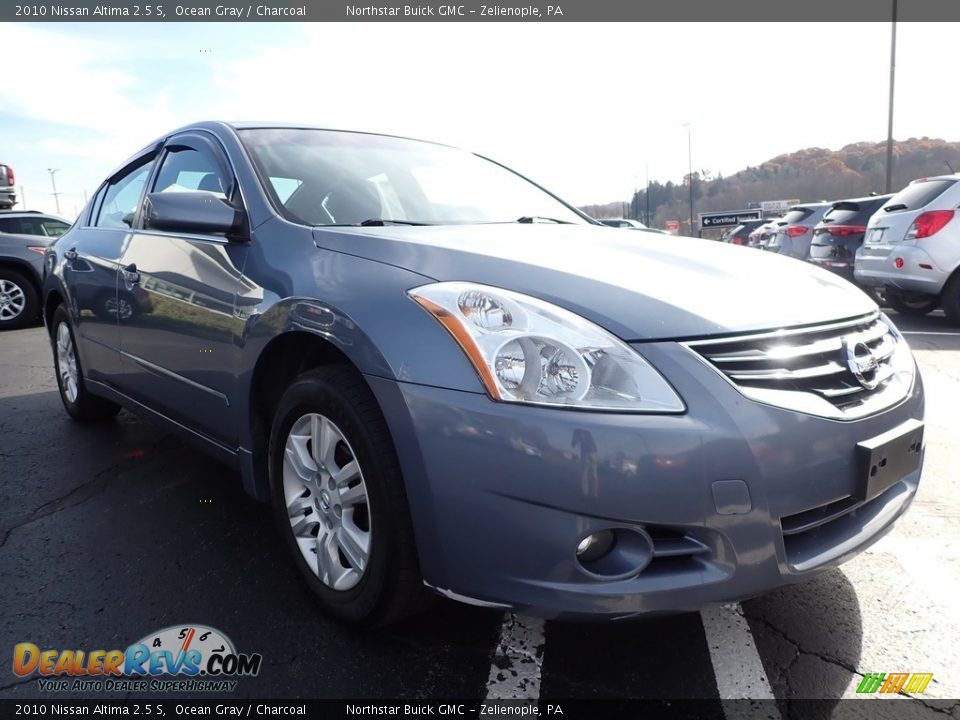 2010 Nissan Altima 2.5 S Ocean Gray / Charcoal Photo #4