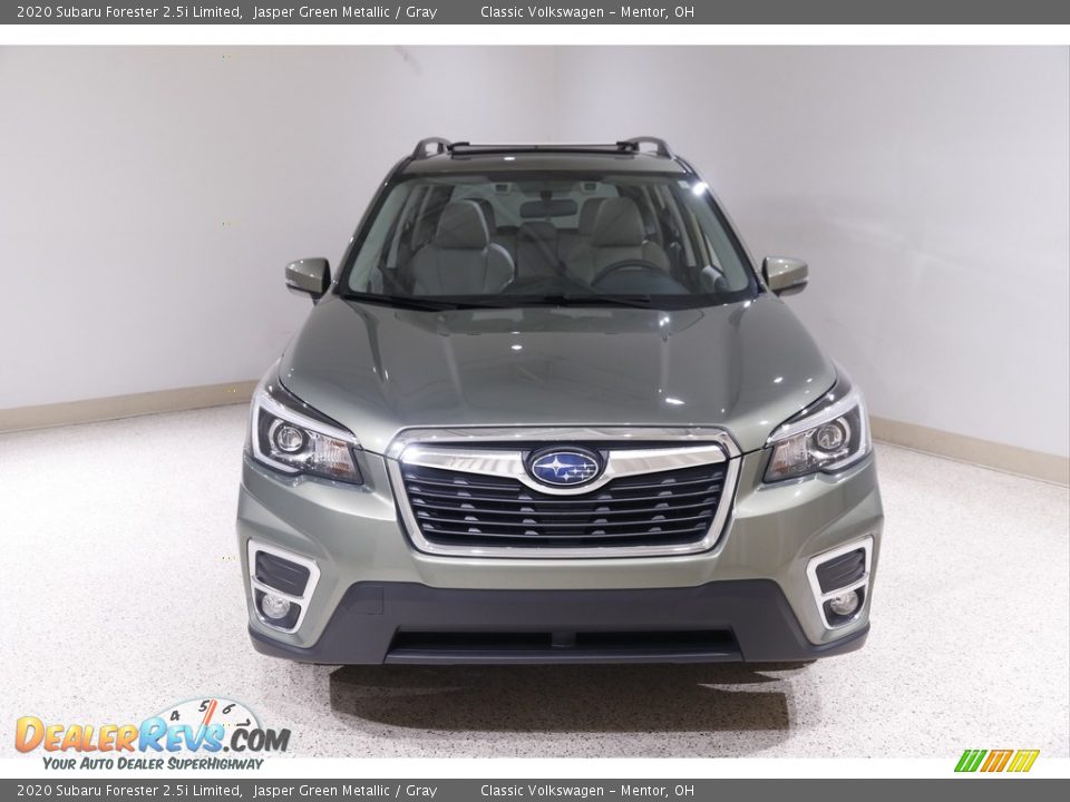 2020 Subaru Forester 2.5i Limited Jasper Green Metallic / Gray Photo #2
