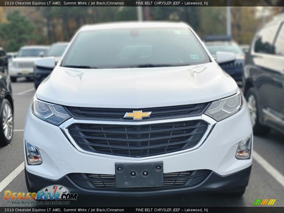 2019 Chevrolet Equinox LT AWD Summit White / Jet Black/Cinnamon Photo #2