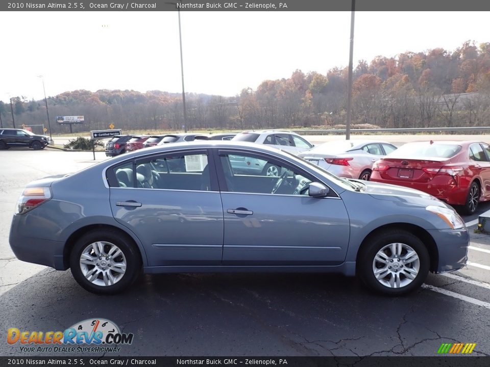 2010 Nissan Altima 2.5 S Ocean Gray / Charcoal Photo #5