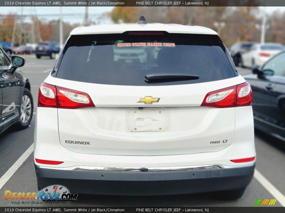 2019 Chevrolet Equinox LT AWD Summit White / Jet Black/Cinnamon Photo #4