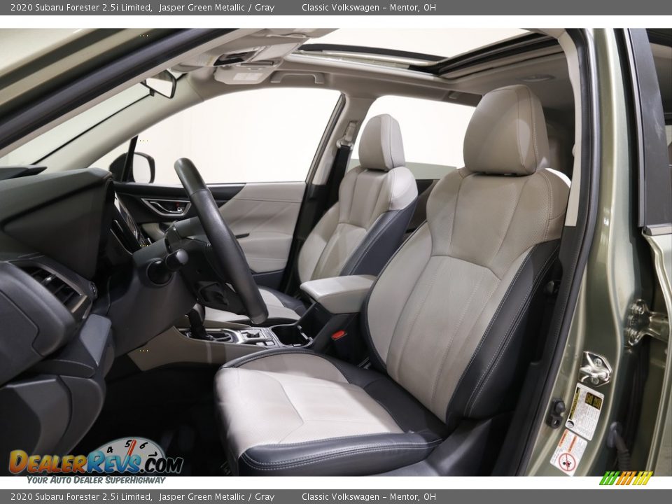 2020 Subaru Forester 2.5i Limited Jasper Green Metallic / Gray Photo #5