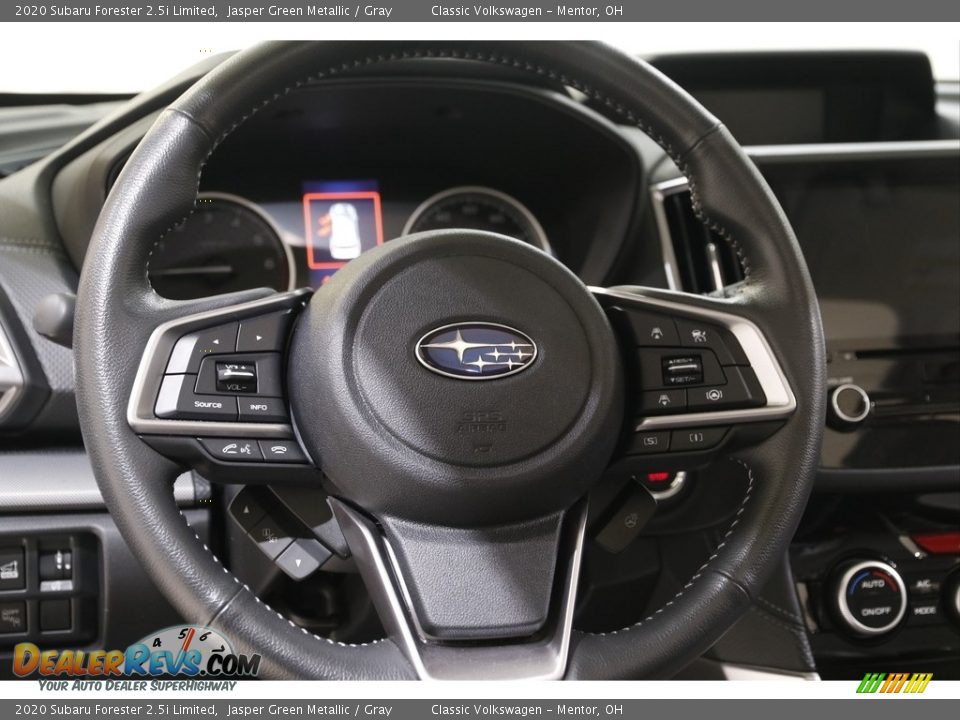 2020 Subaru Forester 2.5i Limited Jasper Green Metallic / Gray Photo #7