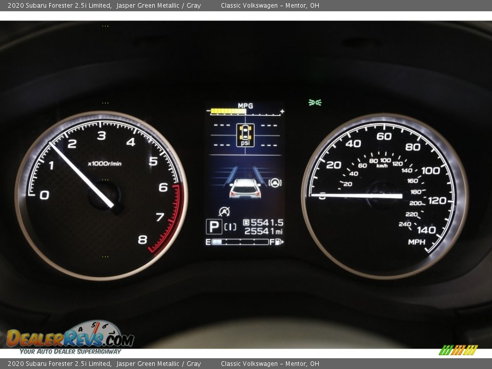 2020 Subaru Forester 2.5i Limited Jasper Green Metallic / Gray Photo #8