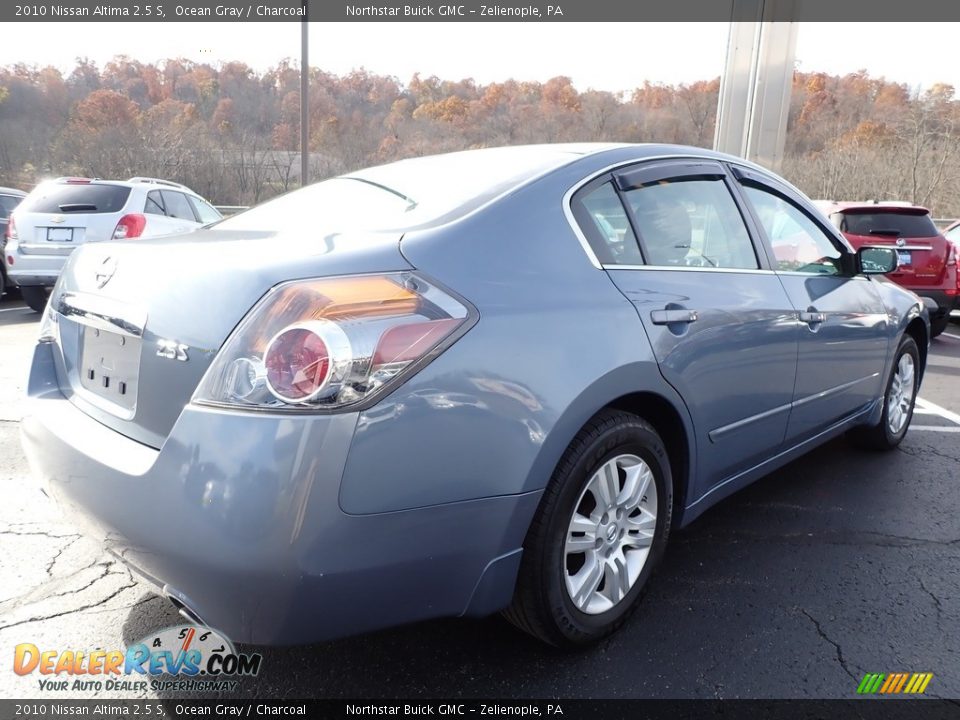 2010 Nissan Altima 2.5 S Ocean Gray / Charcoal Photo #9