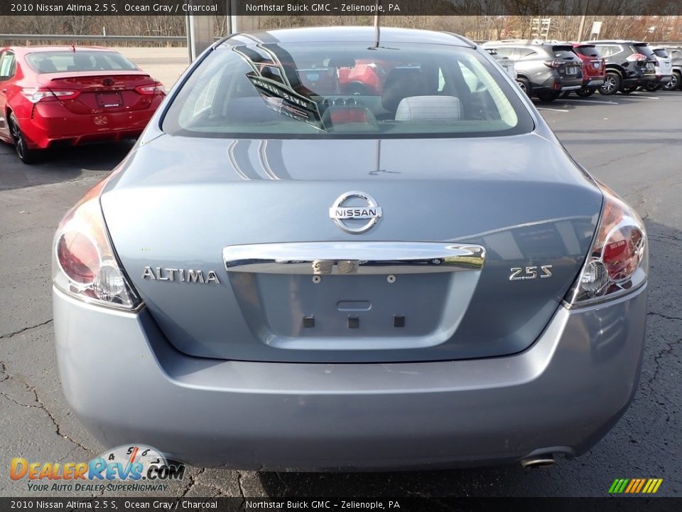 2010 Nissan Altima 2.5 S Ocean Gray / Charcoal Photo #10