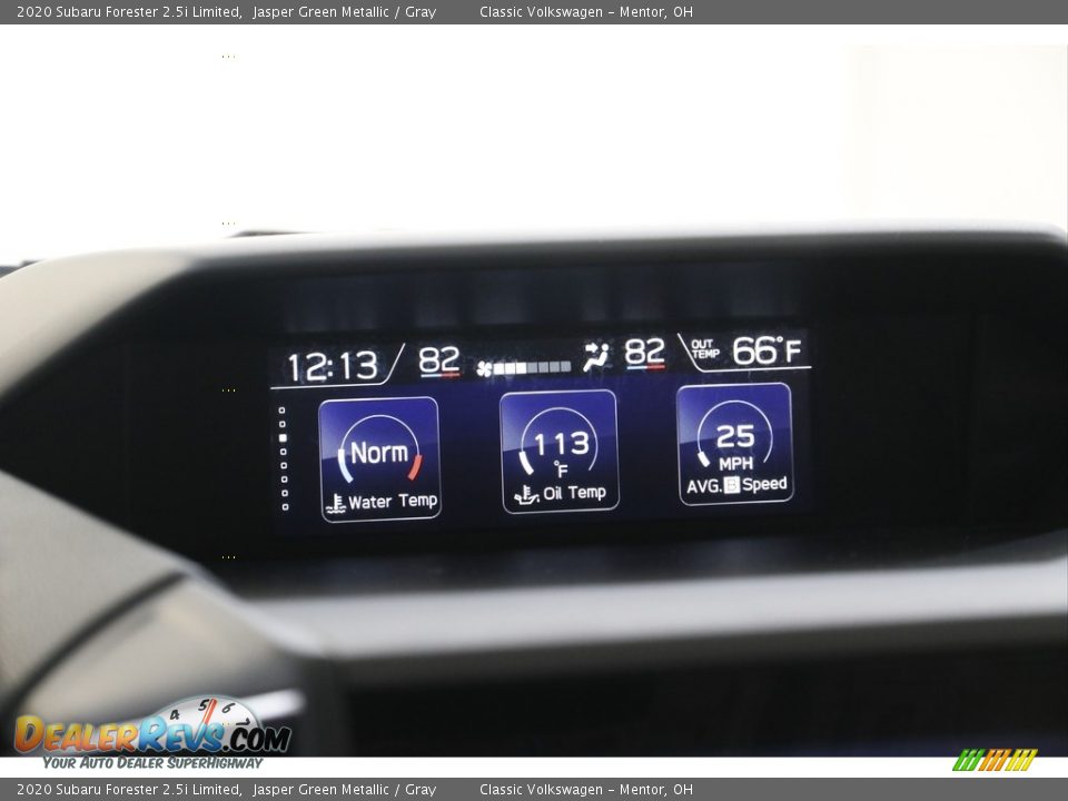 2020 Subaru Forester 2.5i Limited Jasper Green Metallic / Gray Photo #11