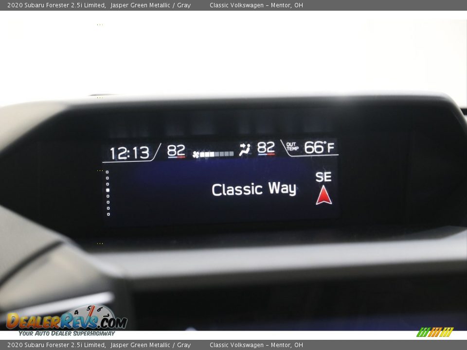 2020 Subaru Forester 2.5i Limited Jasper Green Metallic / Gray Photo #12