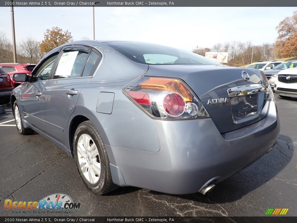 2010 Nissan Altima 2.5 S Ocean Gray / Charcoal Photo #12