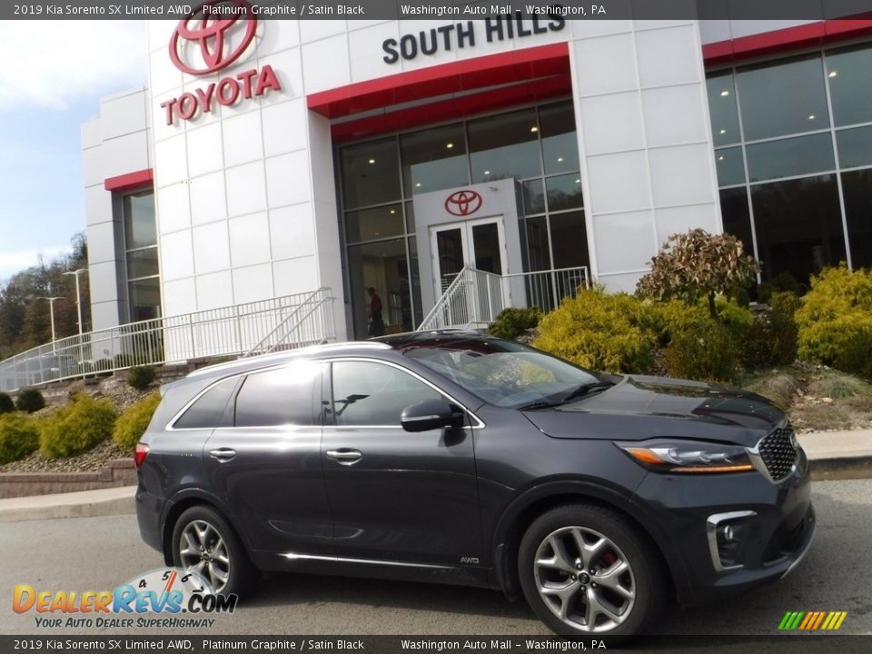 2019 Kia Sorento SX Limited AWD Platinum Graphite / Satin Black Photo #2