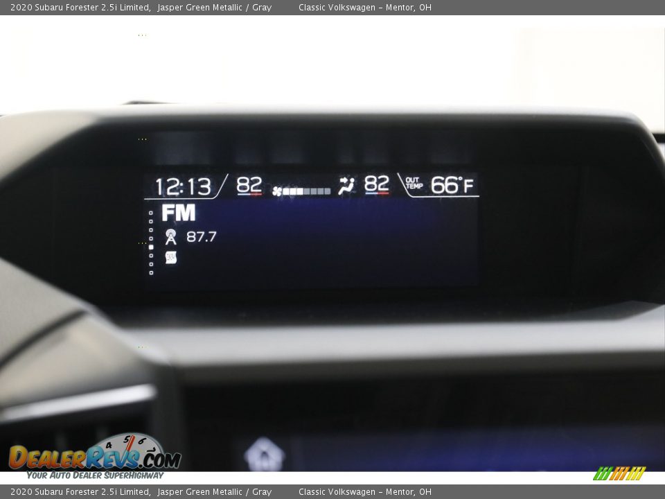 2020 Subaru Forester 2.5i Limited Jasper Green Metallic / Gray Photo #13