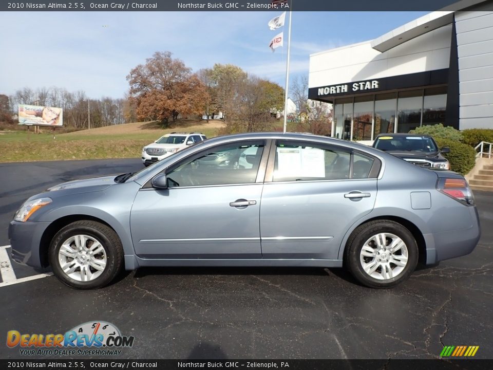 2010 Nissan Altima 2.5 S Ocean Gray / Charcoal Photo #13