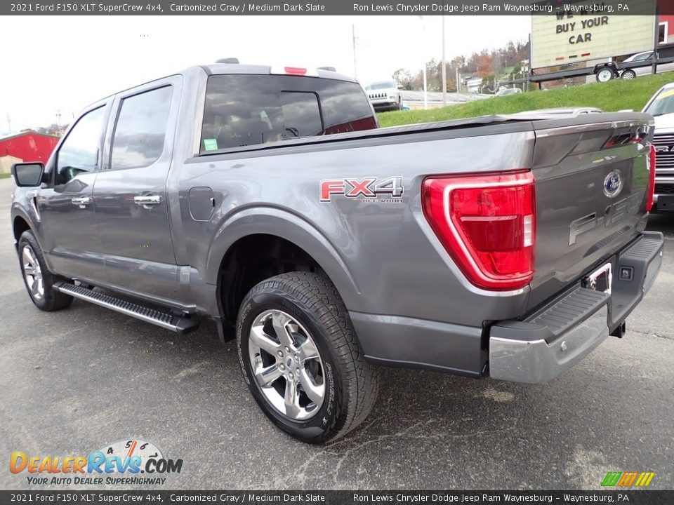 2021 Ford F150 XLT SuperCrew 4x4 Carbonized Gray / Medium Dark Slate Photo #3