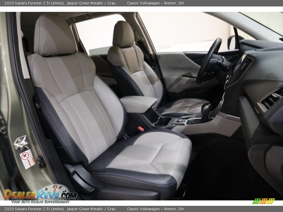 2020 Subaru Forester 2.5i Limited Jasper Green Metallic / Gray Photo #22