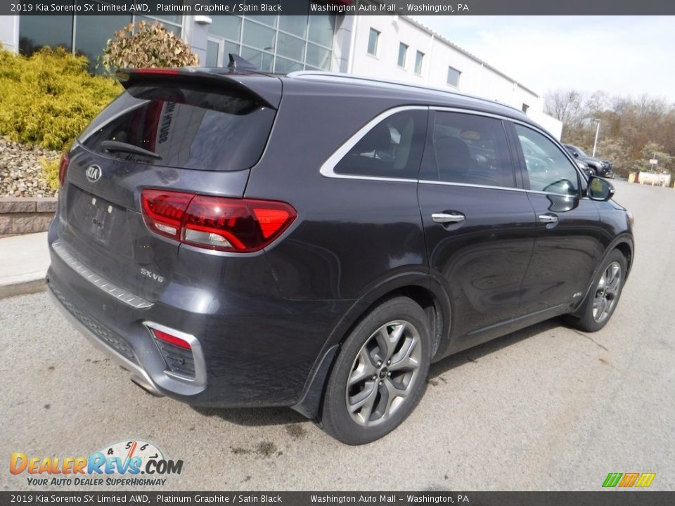 2019 Kia Sorento SX Limited AWD Platinum Graphite / Satin Black Photo #12