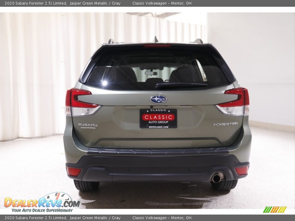 2020 Subaru Forester 2.5i Limited Jasper Green Metallic / Gray Photo #25