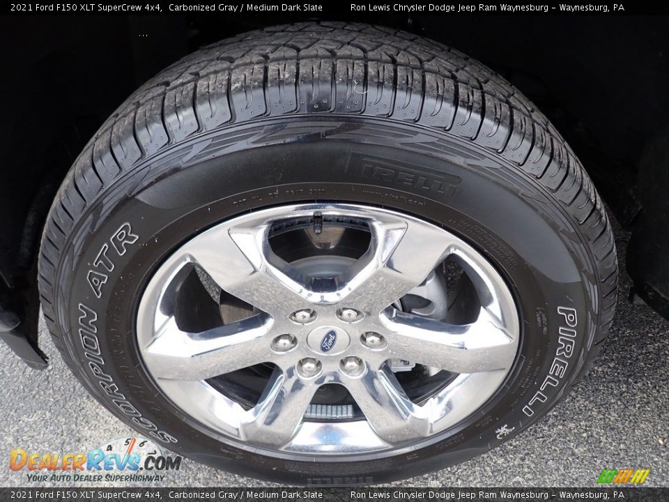 2021 Ford F150 XLT SuperCrew 4x4 Carbonized Gray / Medium Dark Slate Photo #10