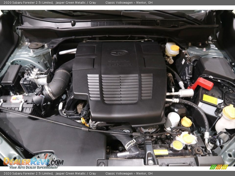 2020 Subaru Forester 2.5i Limited Jasper Green Metallic / Gray Photo #26