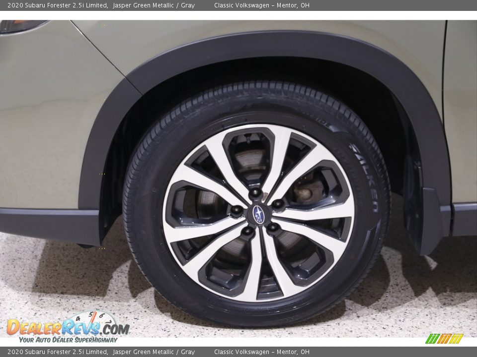 2020 Subaru Forester 2.5i Limited Jasper Green Metallic / Gray Photo #27