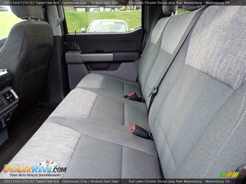 2021 Ford F150 XLT SuperCrew 4x4 Carbonized Gray / Medium Dark Slate Photo #12