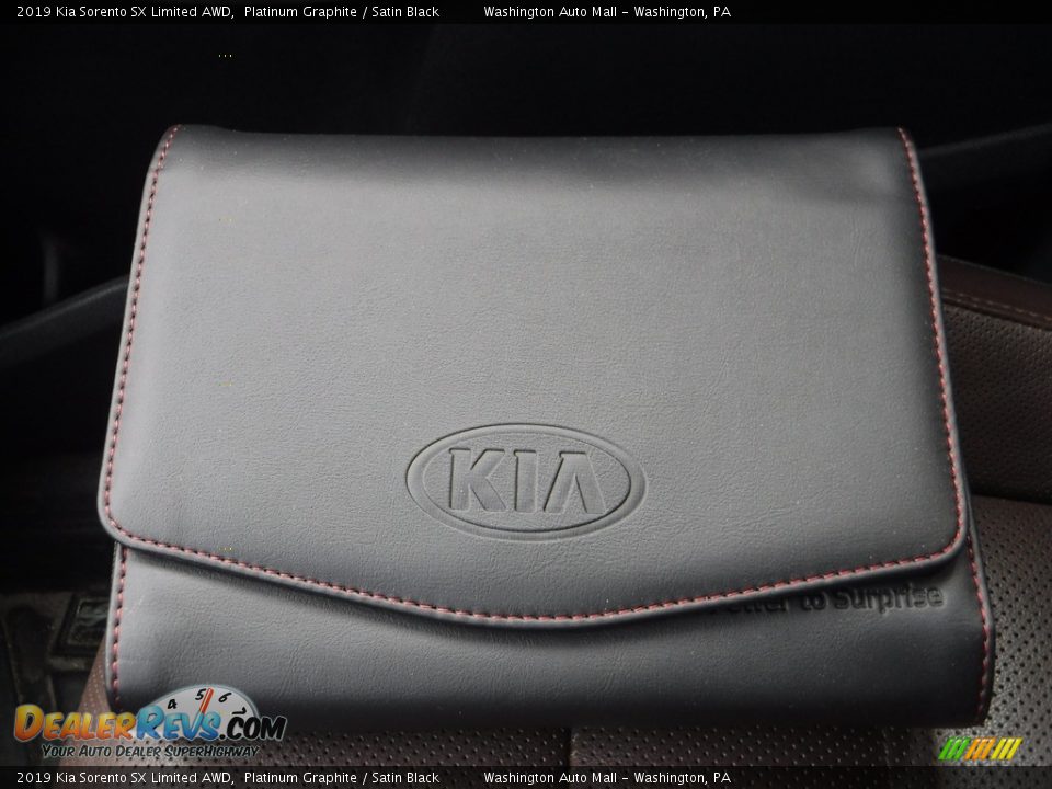 2019 Kia Sorento SX Limited AWD Platinum Graphite / Satin Black Photo #25