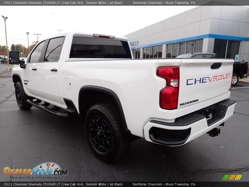 2021 Chevrolet Silverado 2500HD LT Crew Cab 4x4 Summit White / Jet Black Photo #4