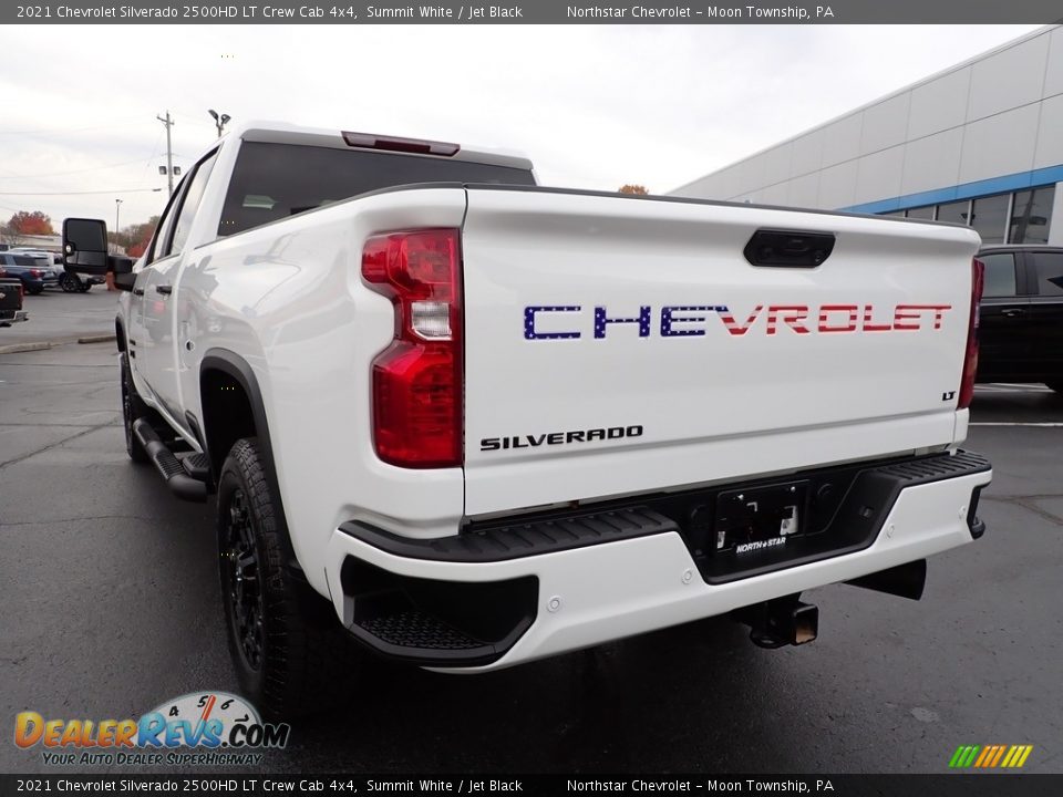 2021 Chevrolet Silverado 2500HD LT Crew Cab 4x4 Summit White / Jet Black Photo #5