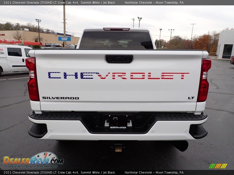 2021 Chevrolet Silverado 2500HD LT Crew Cab 4x4 Summit White / Jet Black Photo #6