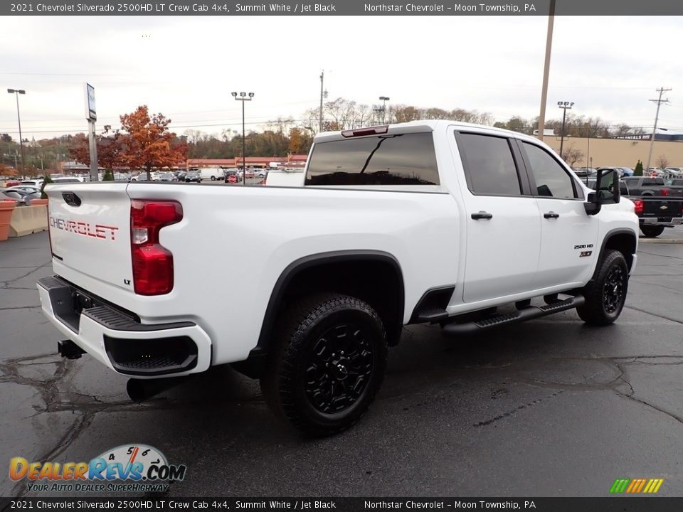 2021 Chevrolet Silverado 2500HD LT Crew Cab 4x4 Summit White / Jet Black Photo #8