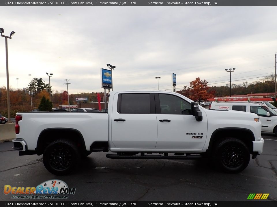 2021 Chevrolet Silverado 2500HD LT Crew Cab 4x4 Summit White / Jet Black Photo #9