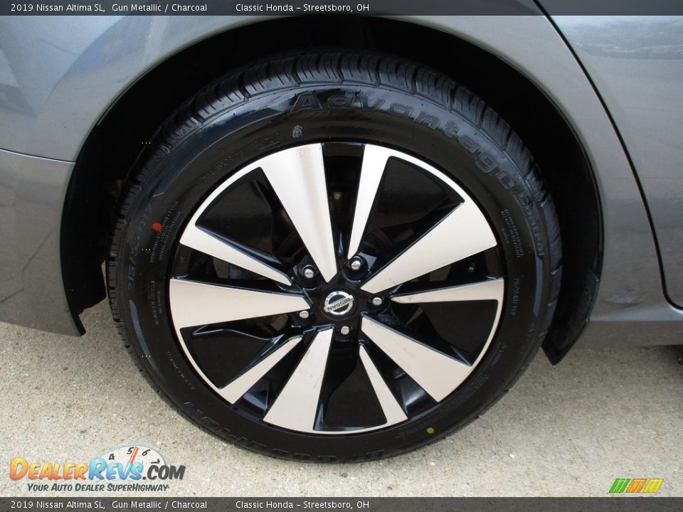 2019 Nissan Altima SL Gun Metallic / Charcoal Photo #6