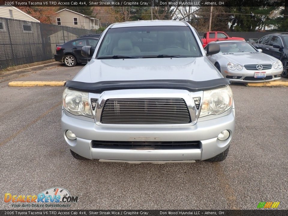 2006 Toyota Tacoma V6 TRD Access Cab 4x4 Silver Streak Mica / Graphite Gray Photo #4