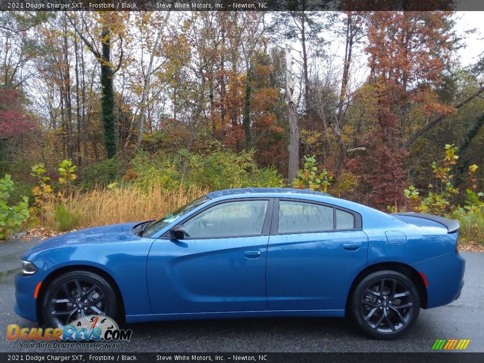 2021 Dodge Charger SXT Frostbite / Black Photo #1