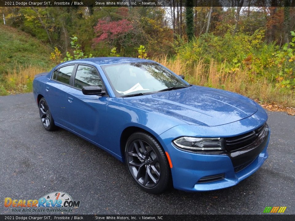 2021 Dodge Charger SXT Frostbite / Black Photo #4