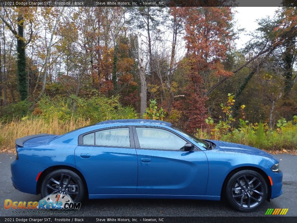 2021 Dodge Charger SXT Frostbite / Black Photo #5