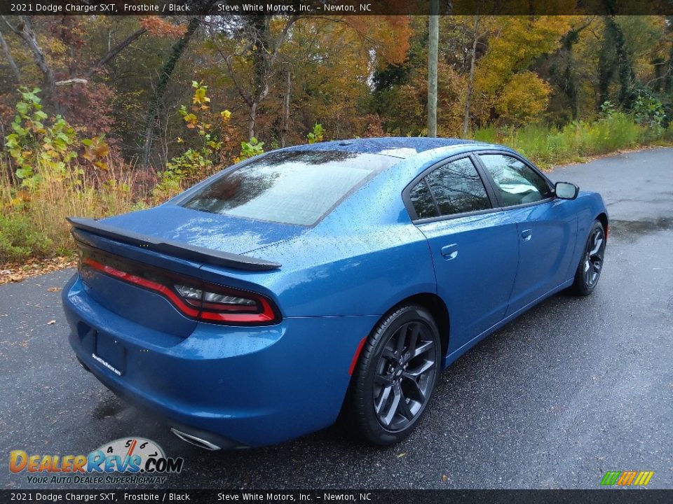 2021 Dodge Charger SXT Frostbite / Black Photo #6