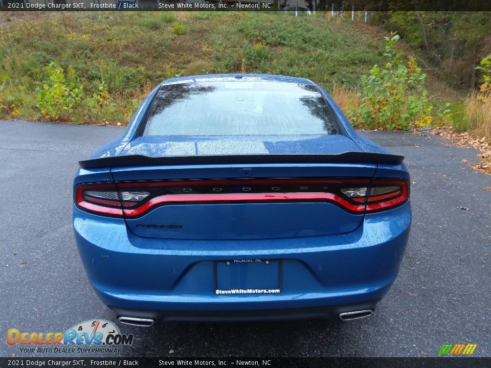 2021 Dodge Charger SXT Frostbite / Black Photo #7