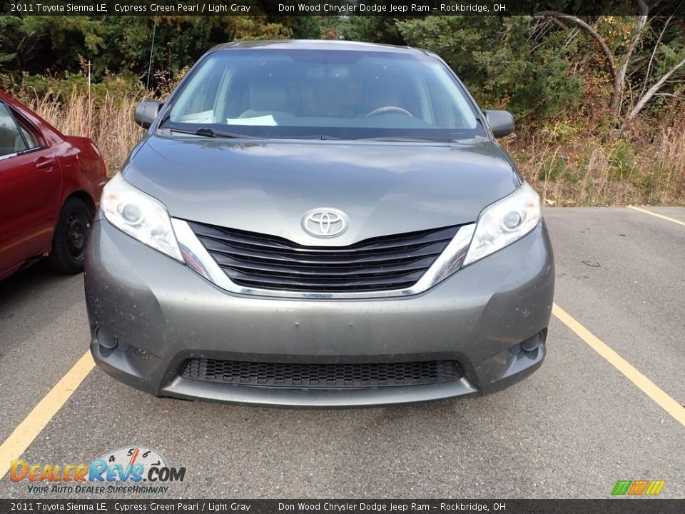 2011 Toyota Sienna LE Cypress Green Pearl / Light Gray Photo #1