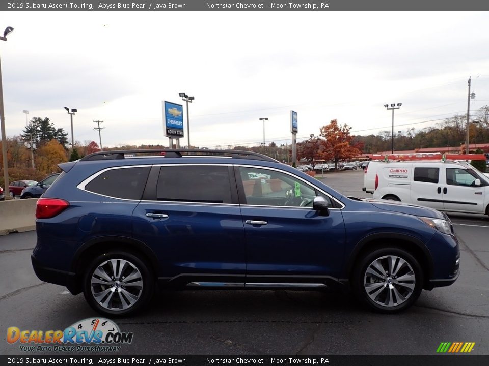 2019 Subaru Ascent Touring Abyss Blue Pearl / Java Brown Photo #10