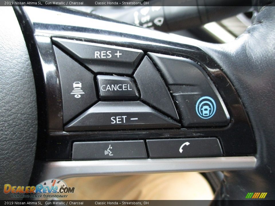 2019 Nissan Altima SL Gun Metallic / Charcoal Photo #36