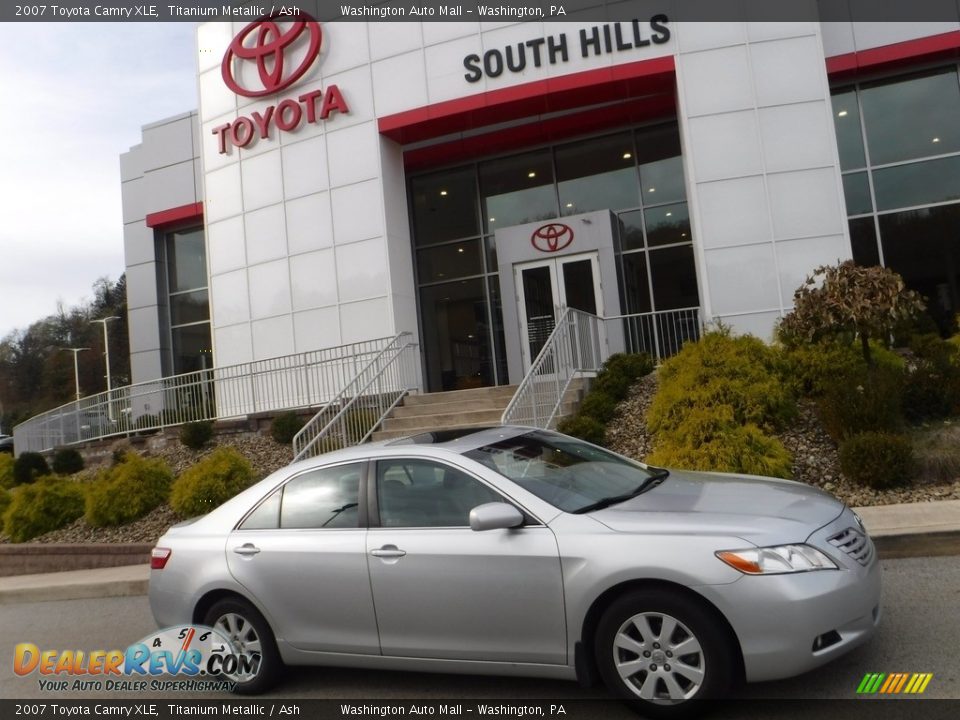 2007 Toyota Camry XLE Titanium Metallic / Ash Photo #2