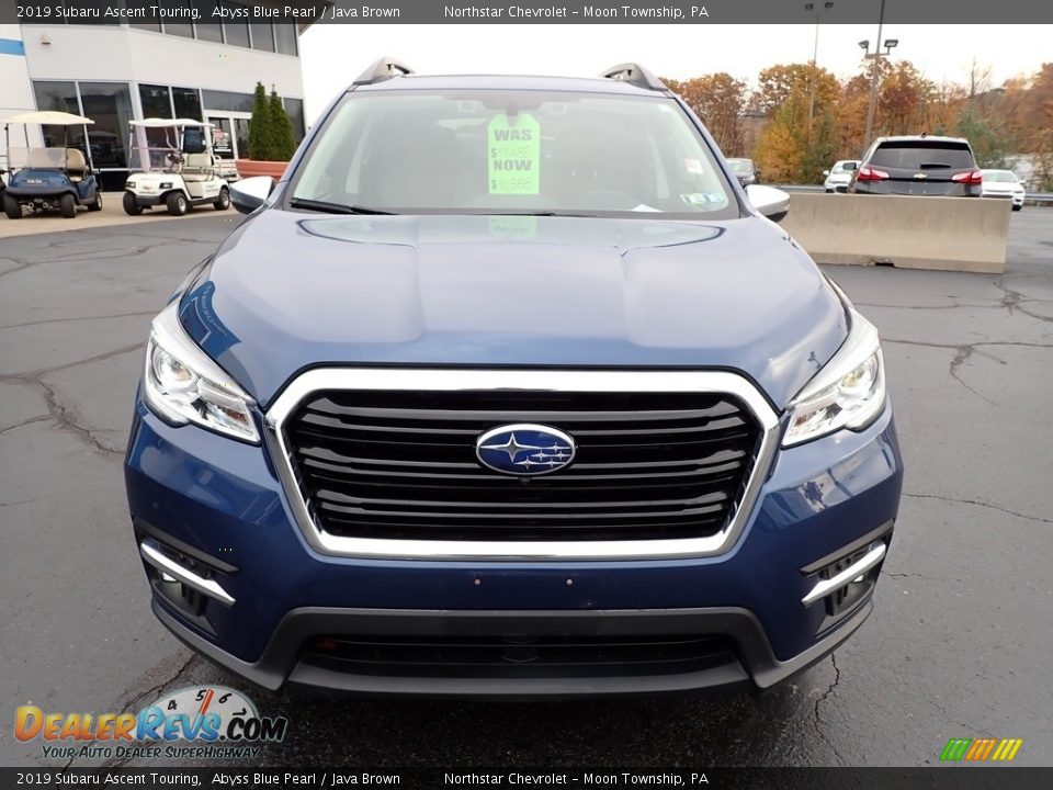 2019 Subaru Ascent Touring Abyss Blue Pearl / Java Brown Photo #13