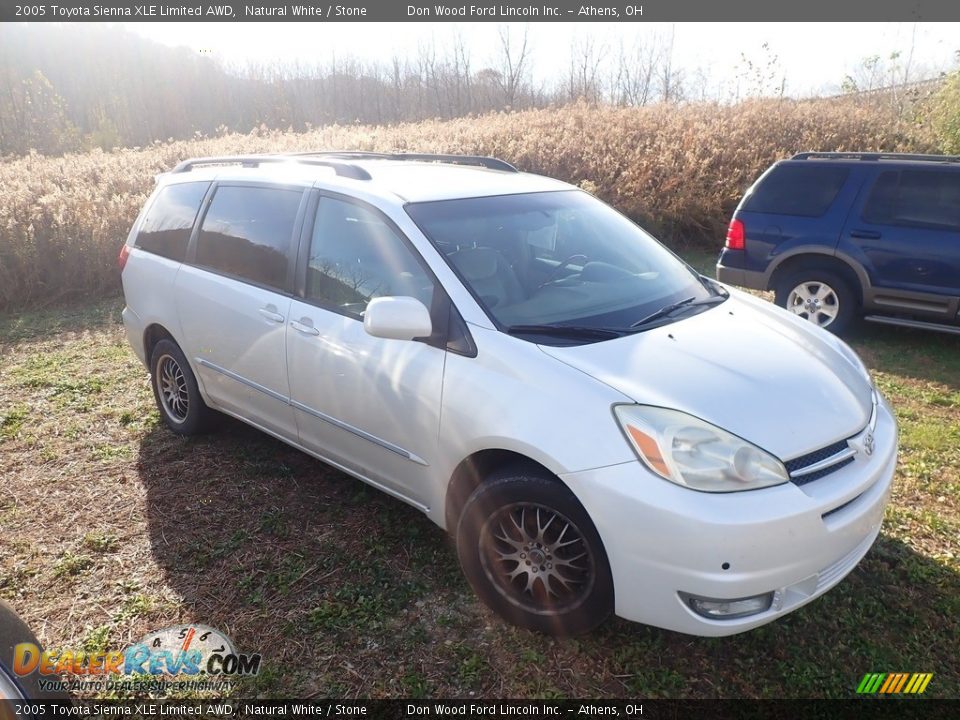 2005 Toyota Sienna XLE Limited AWD Natural White / Stone Photo #2