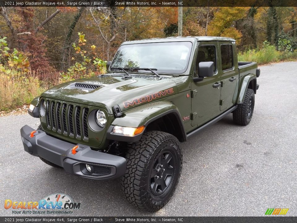 2021 Jeep Gladiator Mojave 4x4 Sarge Green / Black Photo #2