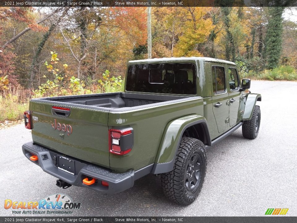 2021 Jeep Gladiator Mojave 4x4 Sarge Green / Black Photo #6