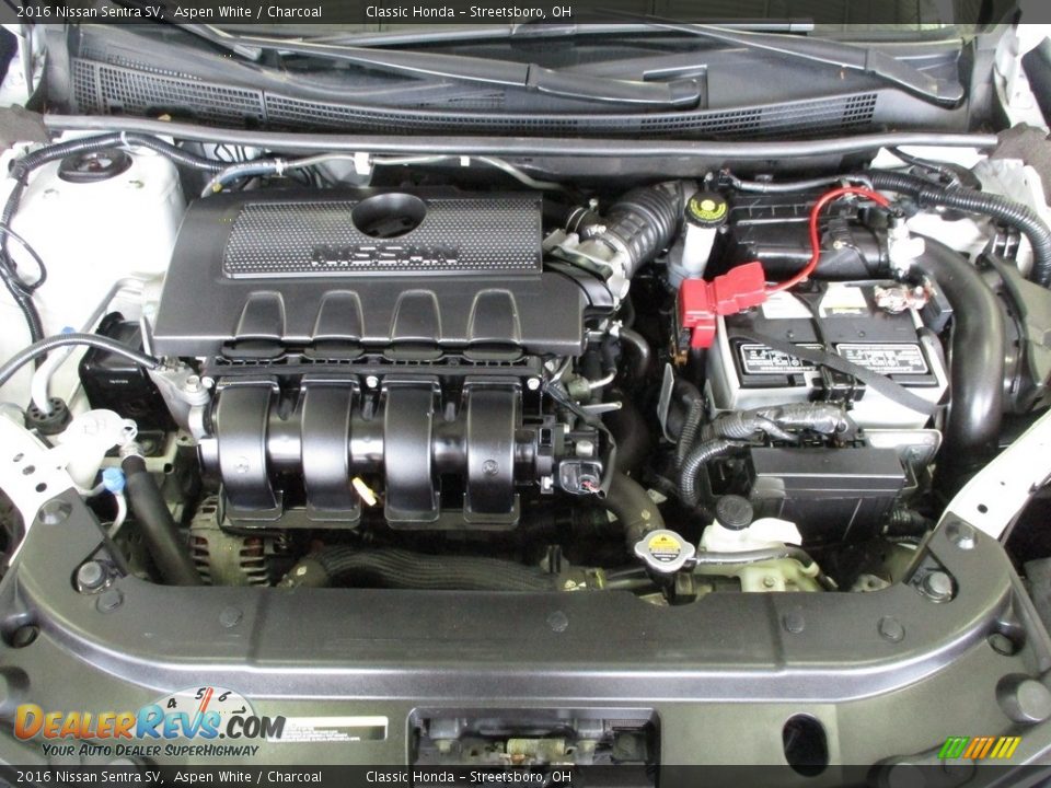 2016 Nissan Sentra SV 1.8 Liter DOHC 16-Valve CVTCS 4 Cylinder Engine Photo #15